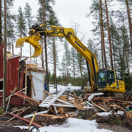 grappin à bois pour les scieries